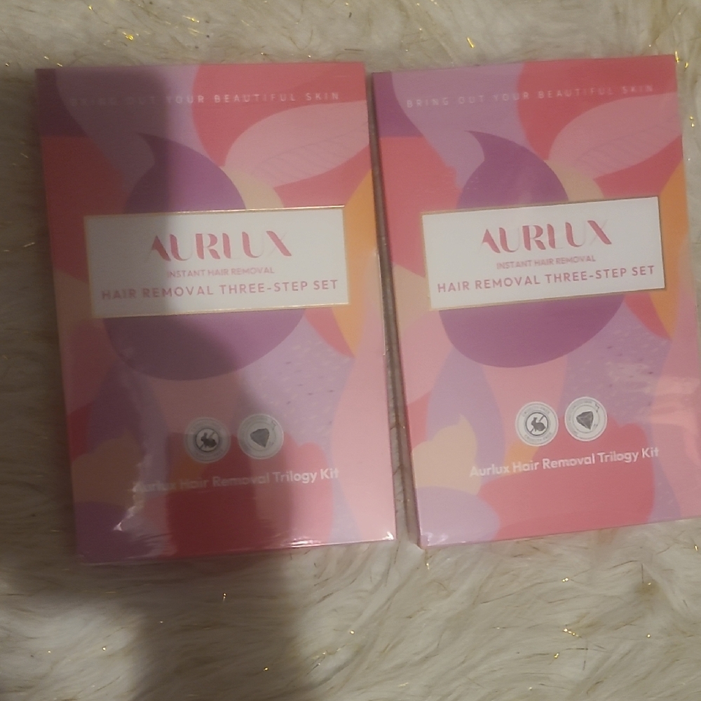 Hair Removal Three-Step Set – Pink